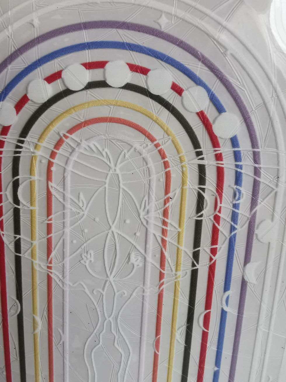 Miniature : SunCatcher (Sticker) - Attrape soleil "Arc en ciel"