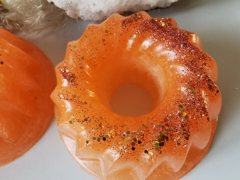 Miniature : Fondant Kouglofs XXL "Orange - Cannelle"