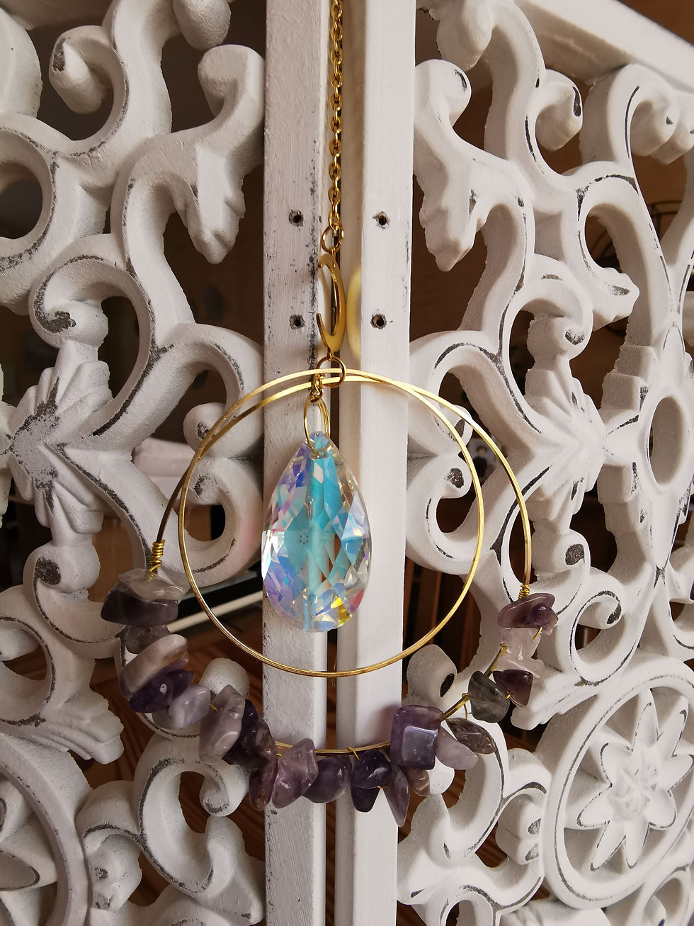 Miniature : SunCatcher  - Attrape soleil "Améthyste"