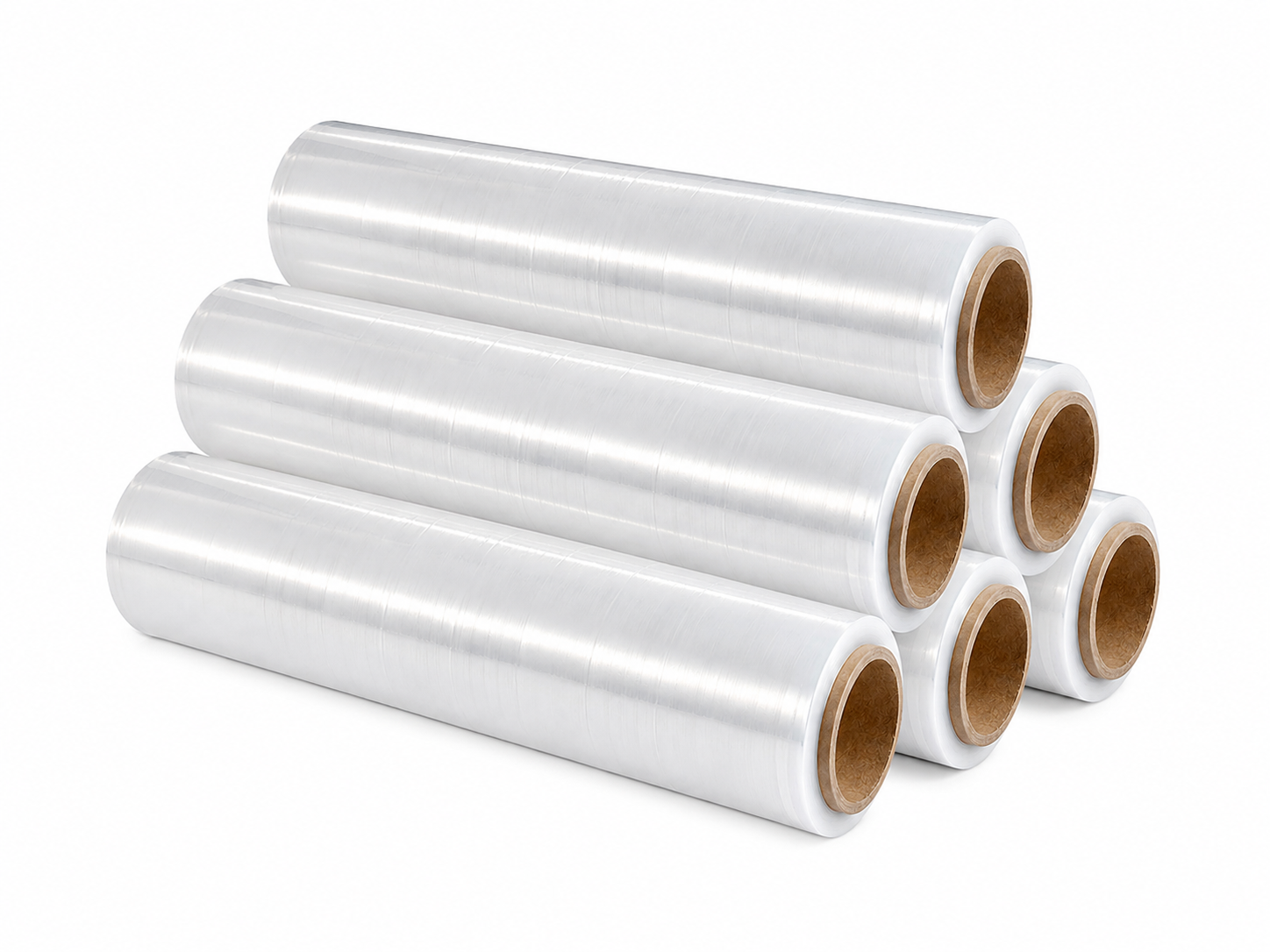 ハンディストレッチフィルム 15μm 500mm×300m巻 1箱6本入【YOONE】