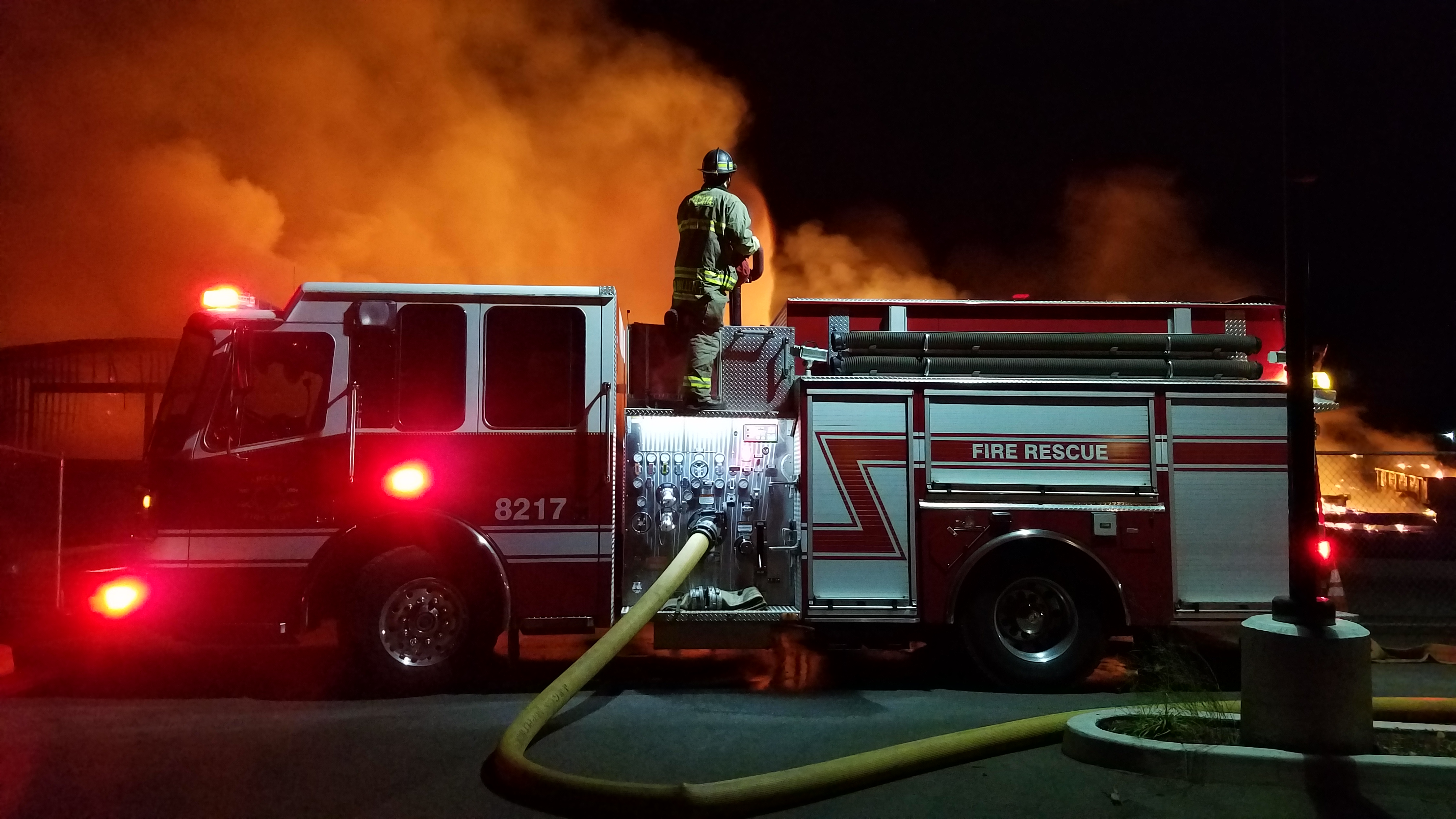 Betty Ct. Commercial Structure Fire