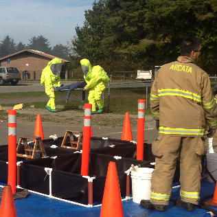 MCSD Hazardous Materials Drill