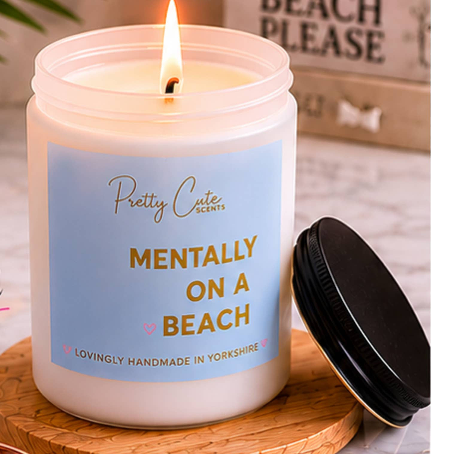 Coastal Self Care Gift Candle | Fresh & Clean Fragrance