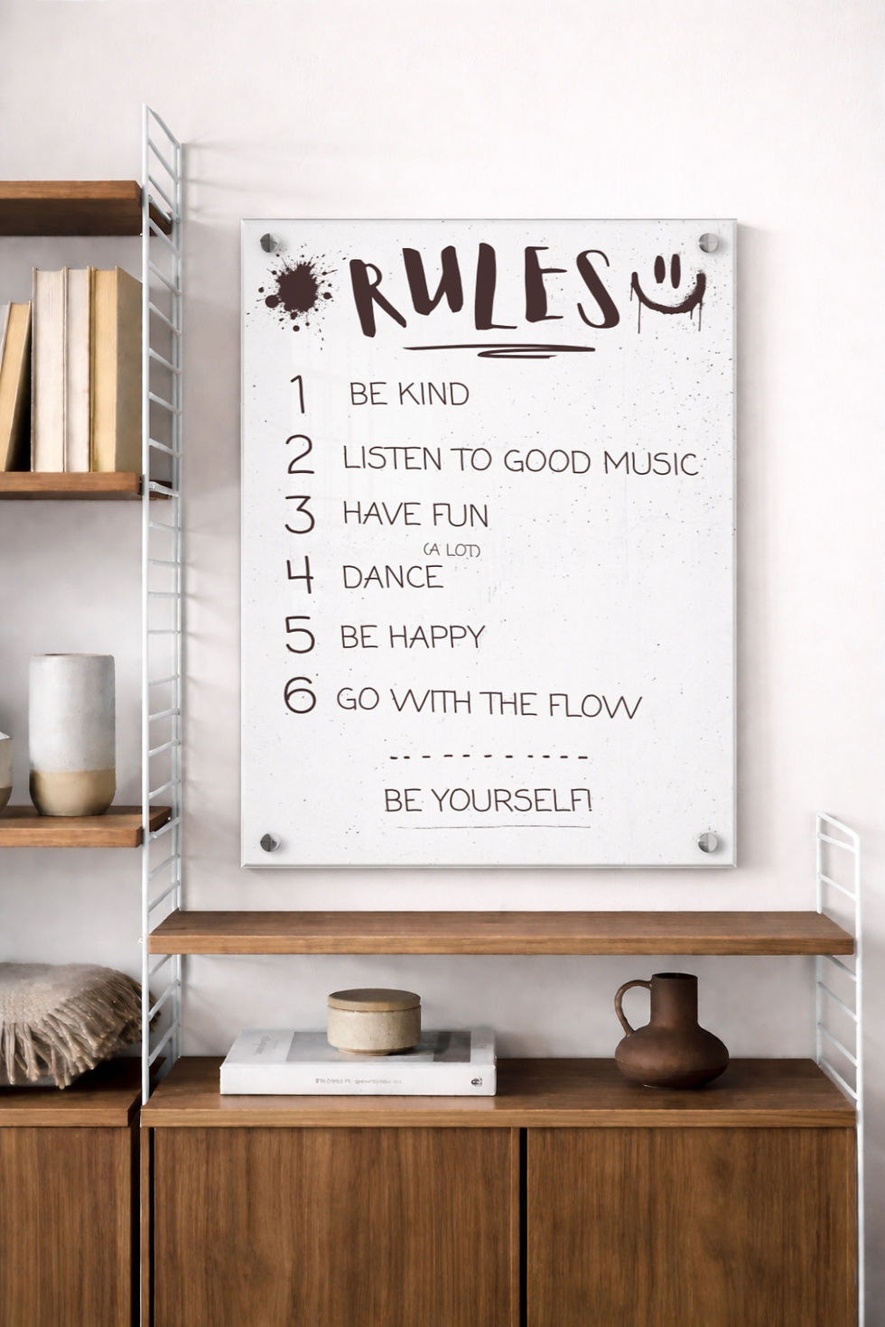 Miniaturbild: „New Rules“ - Fine Art Acryl Glas