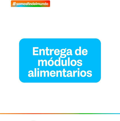CRONOGRAMA DE ENTREGA DE MÓDULOS ALIMENTARIOS