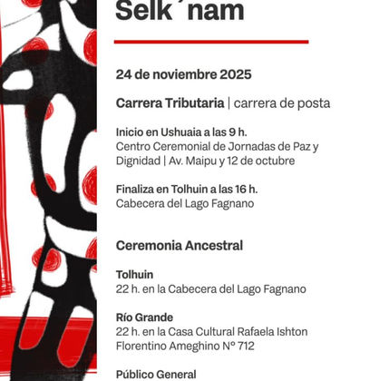 EL GOBIERNO PROVINCIAL INVITA LAS ACTIVIDADES EN CONMEMORACIÓN DEL DÍA DEL GENOCIDIO SELK’NAM