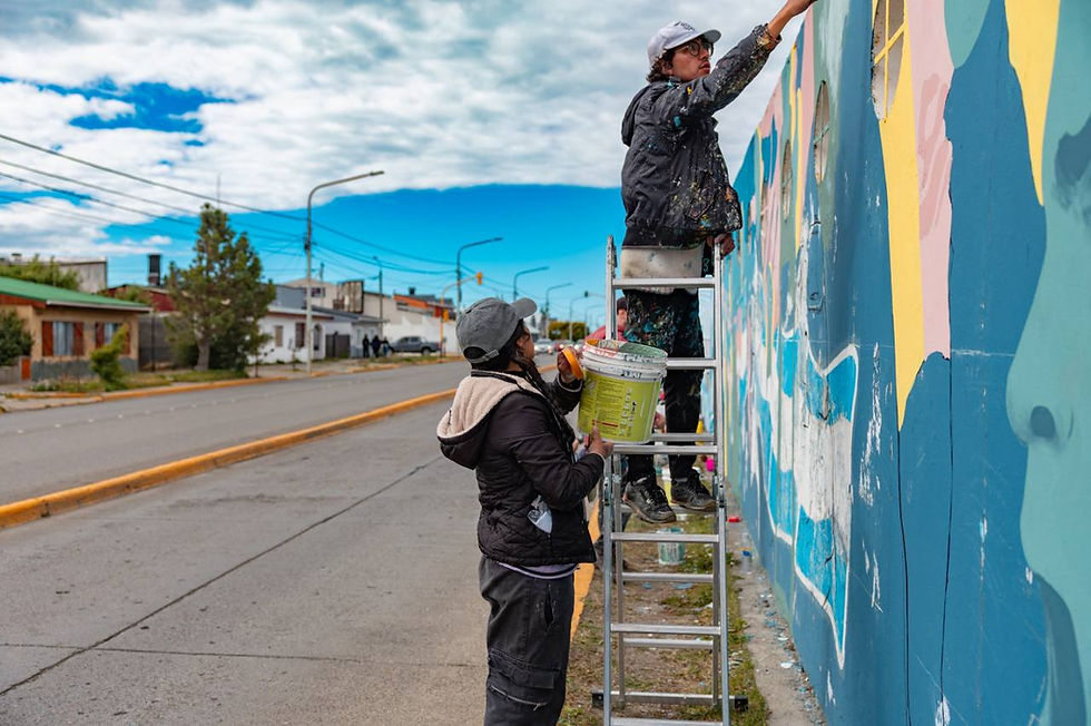 AVANZAN LOS TRABAJOS DE PUESTA EN VALOR DEL PASEO “ARA GENERAL BELGRANO”
