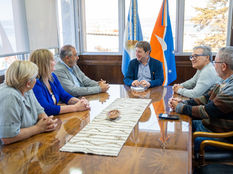 EL GOBERNADOR MELELLA RECIBIÓ A REFERENTES DE LA CGT CON QUIENES ANALIZÓ LA SITUACIÓN ECONÓMICA Y LABORAL DE TIERRA DEL FUEGO