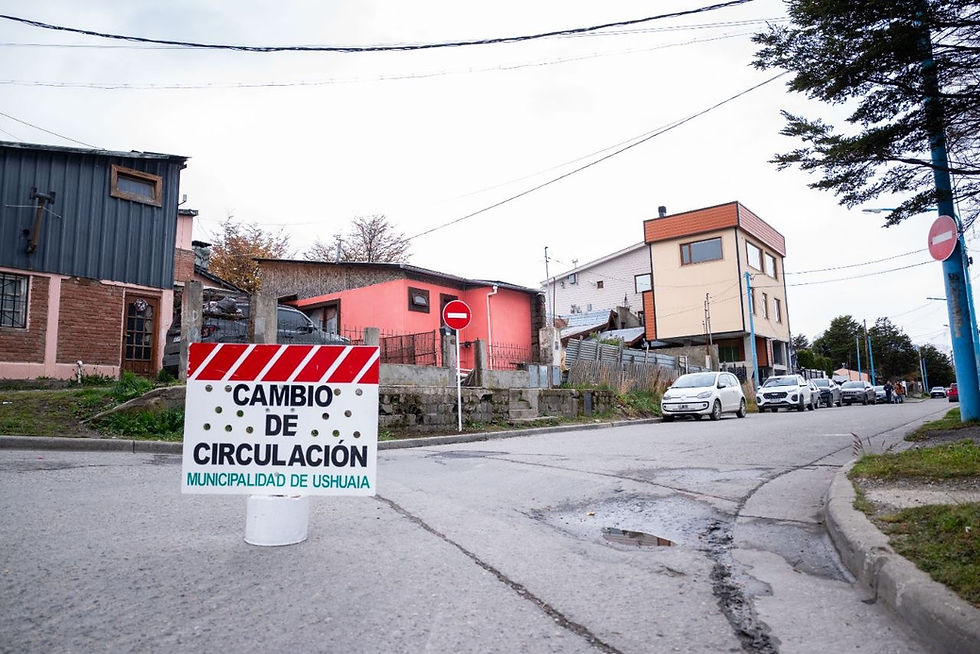 LA MUNICIPALIDAD IMPLEMENTÓ NUEVOS SENTIDOS DE CIRCULACIÓN EN UN AMPLIO SECTOR DE LA CIUDAD