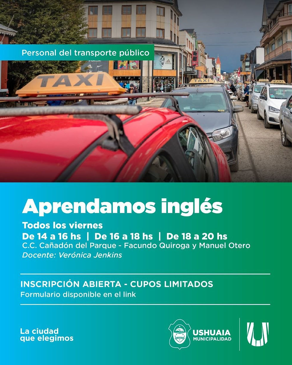 IMPULSAN CAPACITACIÓN EN INGLÉS PARA EL PERSONAL DEL TRANSPORTE PÚBLICO