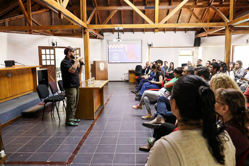 DEFENSA CIVIL BRINDÓ UNA CAPACITACIÓN SOBRE PREVENCIÓN SÍSMICA AL PERSONAL DEL PODER JUDICIAL