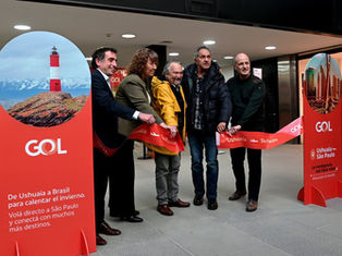 SE INAUGURÓ EL VUELO DE GOL ENTRE SAN PABLO Y USHUAIA, FORTALECIENDO EL POSICIONAMIENTO DEL DESTINO FIN DEL MUNDO EN BRASIL