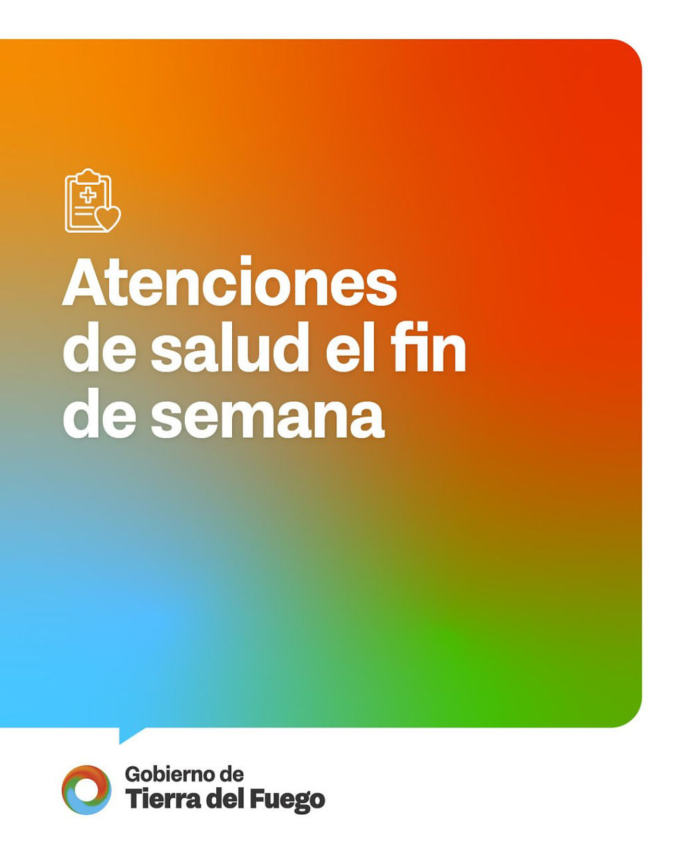 CRONOGRAMA DE ATENCIÓN EN CAPS EL FIN DE SEMANA