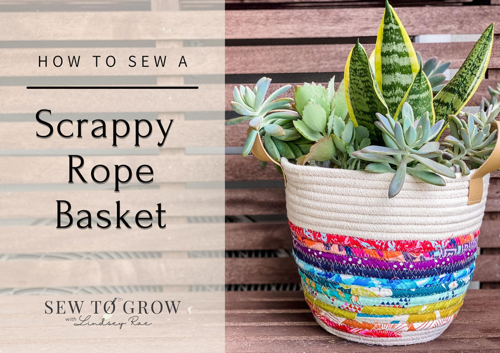 How To Sew a Scrappy Robe Basket