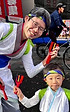 府中、お祭り、よさこい、鳴子