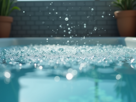 Relaxo cold plunge tub showcasing nano bubble technology