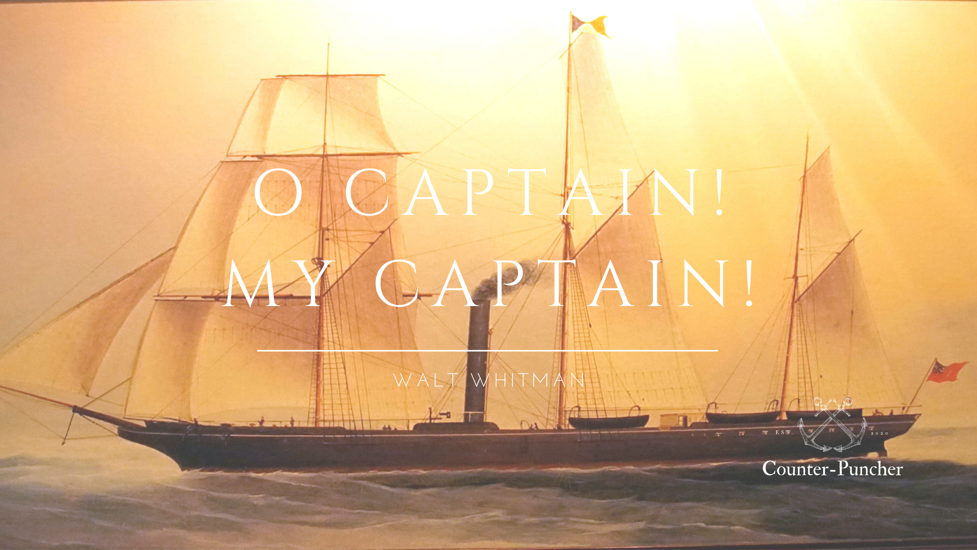 the prize meaning o captin my captain the prize meaning o captin my captain