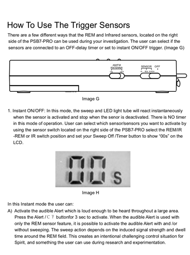 Miniaturebillede: PSB7-PRO Professional Spirit Box