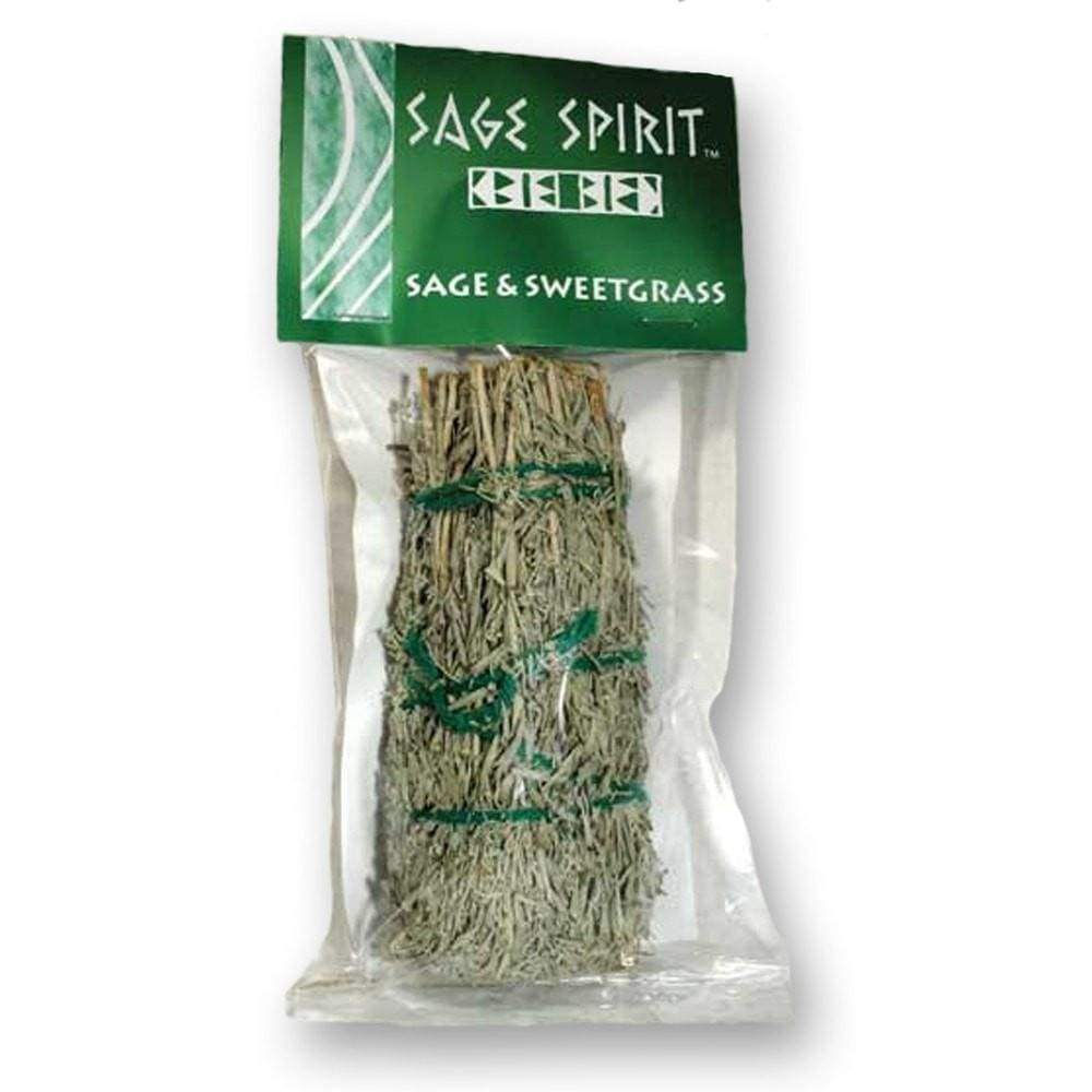 Sage & Sweetgrass smudge stick