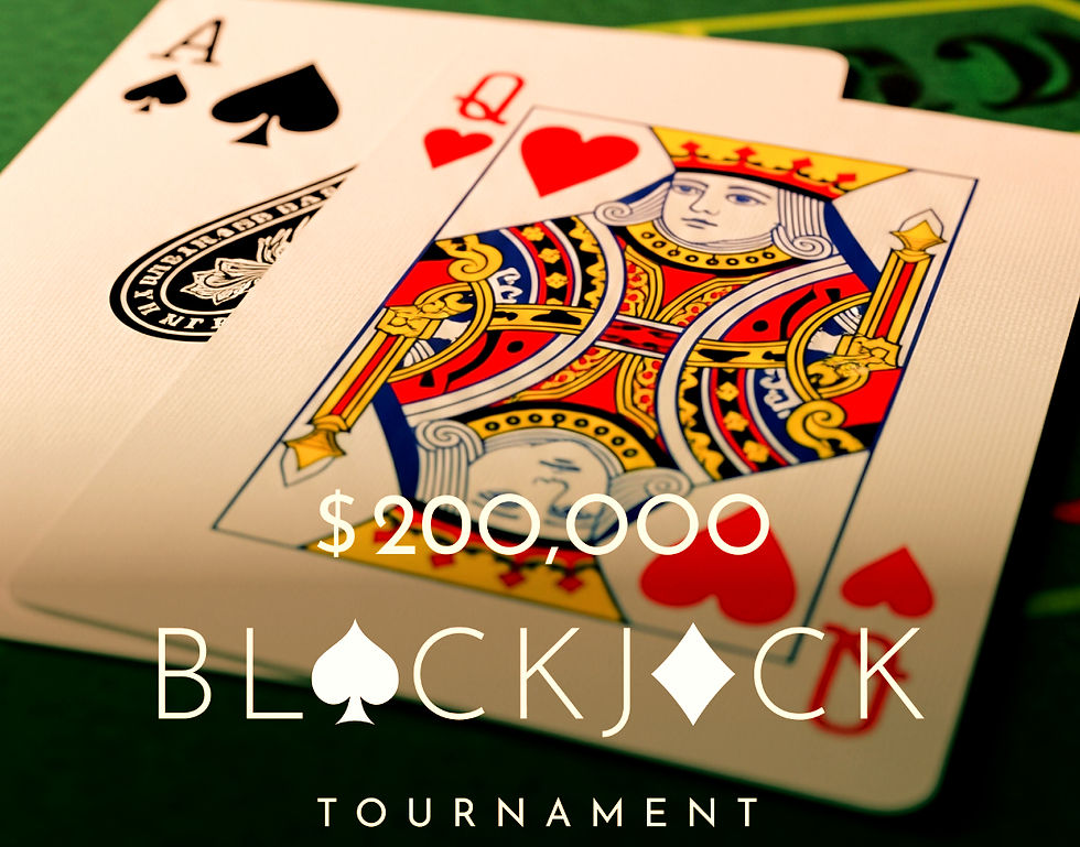 ATLANTIS BAHAMAS BLACK JACK TOURNAMENT 200K