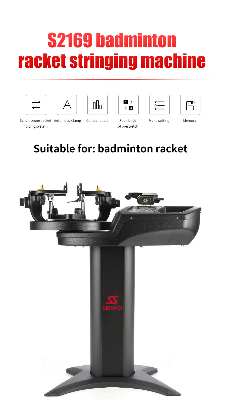 Thumbnail: SIBOASI S2169 Stringing Machine (Badminton 'ONLY')