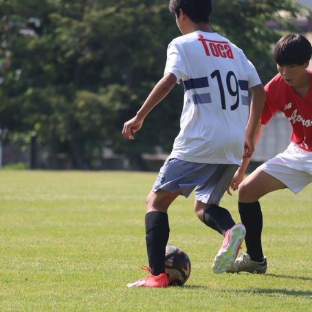 U-13リーグ首位で折り返す