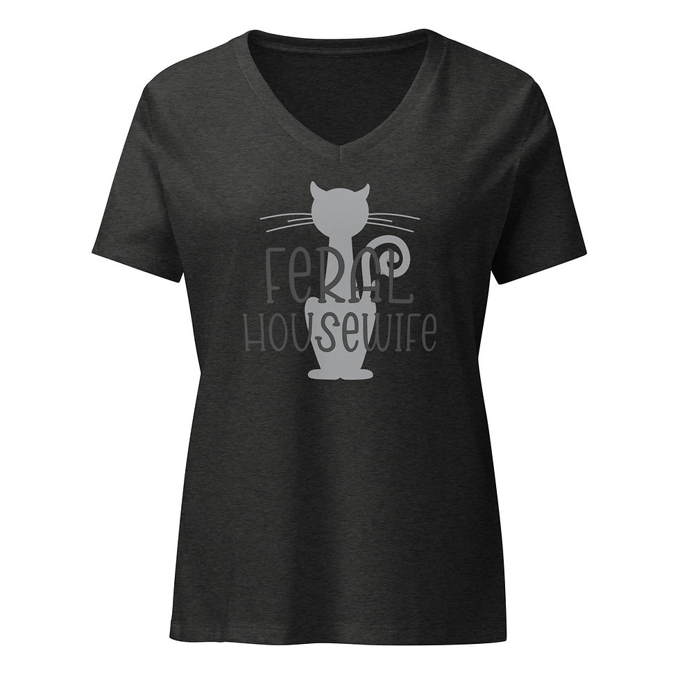 Thumbnail: Women’s relaxed v-neck t-shirt