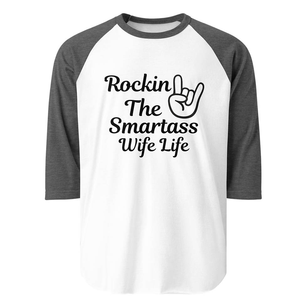 Thumbnail: 3/4 sleeve raglan shirt