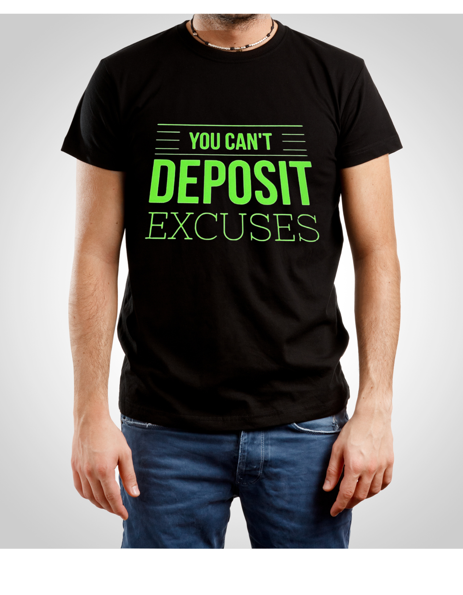 NO EXCUSES TEE