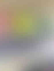 Stencil art: STALL, colorful urban scene