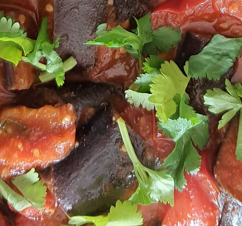Moroccan Eggplant Zaalouk