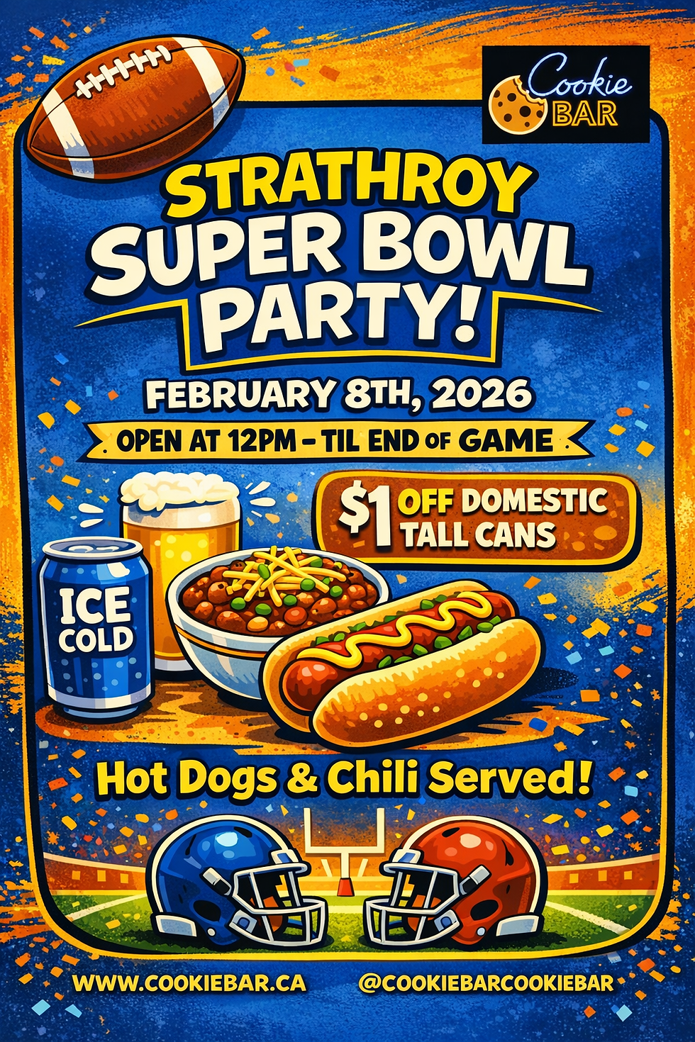Strathroy Superbowl Party