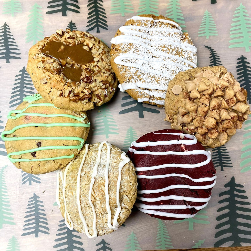 Thumbnail: Retired Holiday Sixpack Cookies - 2 Bottles of Wine - Giftpack