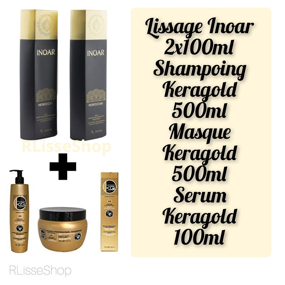 Kit lissage + Gamme complète Keragold Kit lissage + Gamme complète Keragold