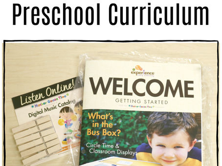 Getting Started with Experience Early Learning Preschool Curriculum