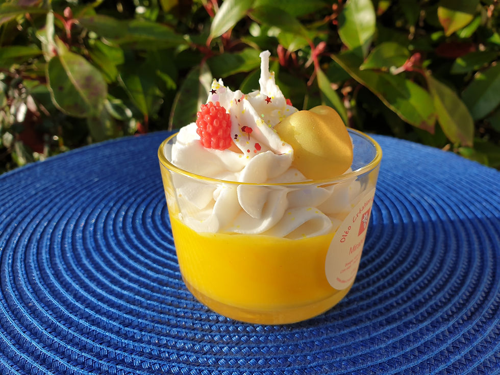 Miniature : Bougie chantilly - Mirabelle