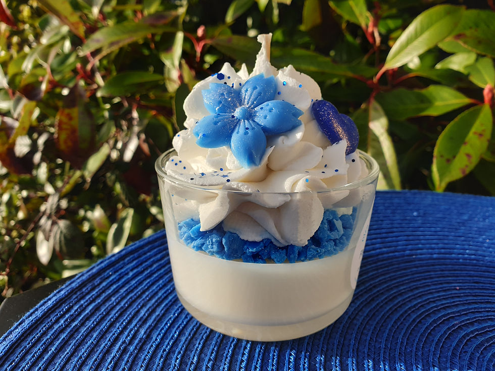 Miniature : Bougie crumble chantilly - Fleur de coton