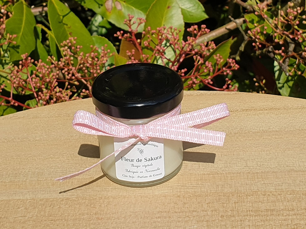 Miniature : Bougie parfumée Fleur de Sakura - Petit modèle
