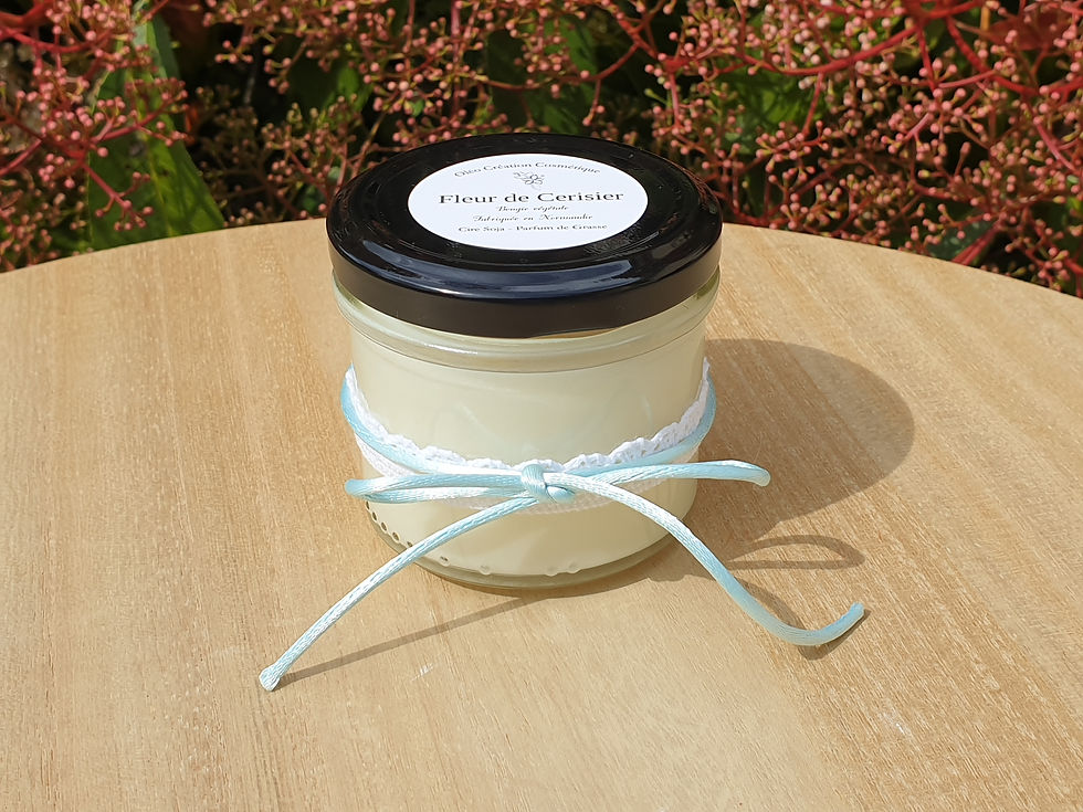 Miniature : Bougie parfumée       Fleur de cerisier - Moyen modèle