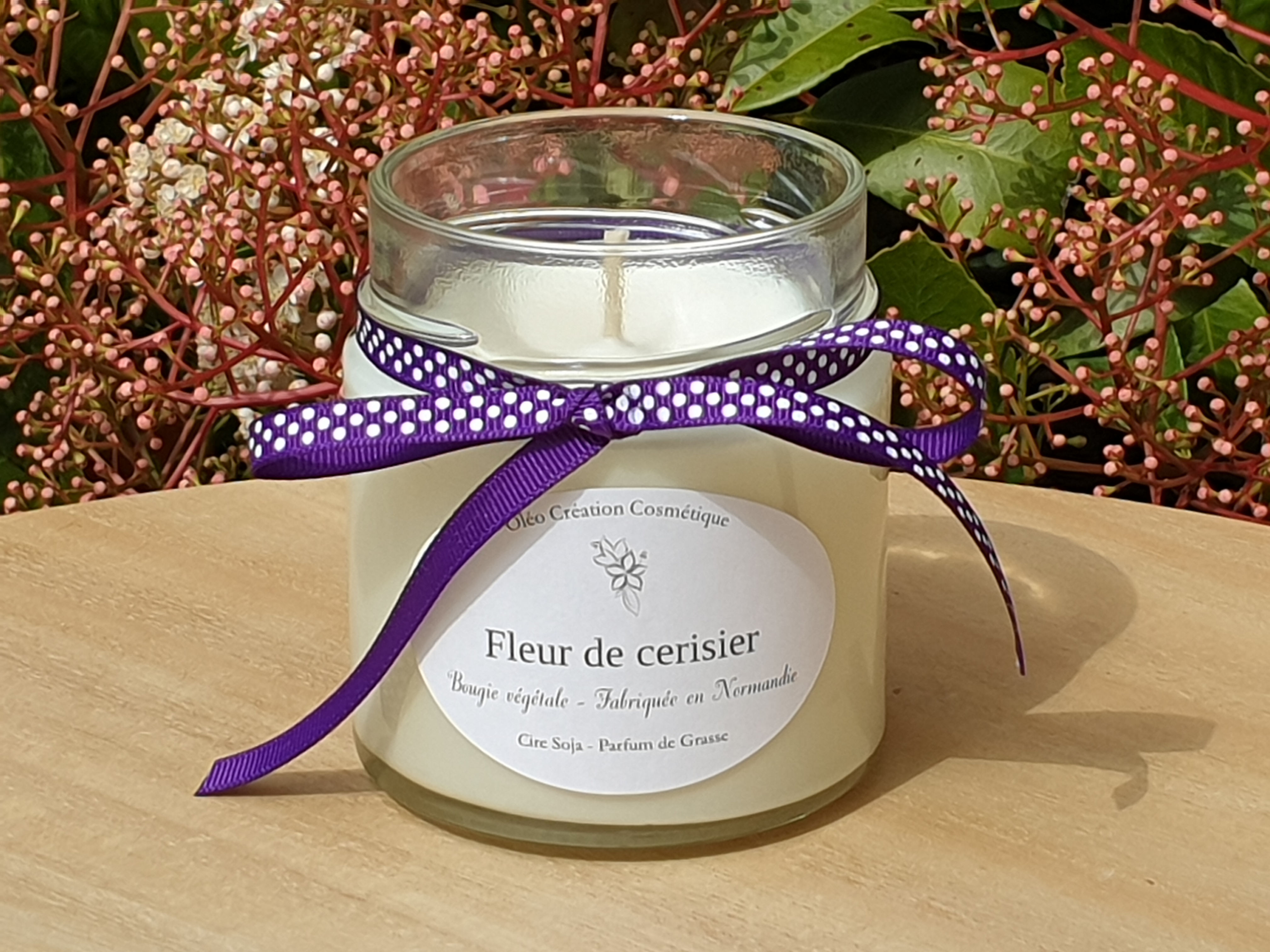Bougie parfumée Fleur de cerisier - Grand modèle