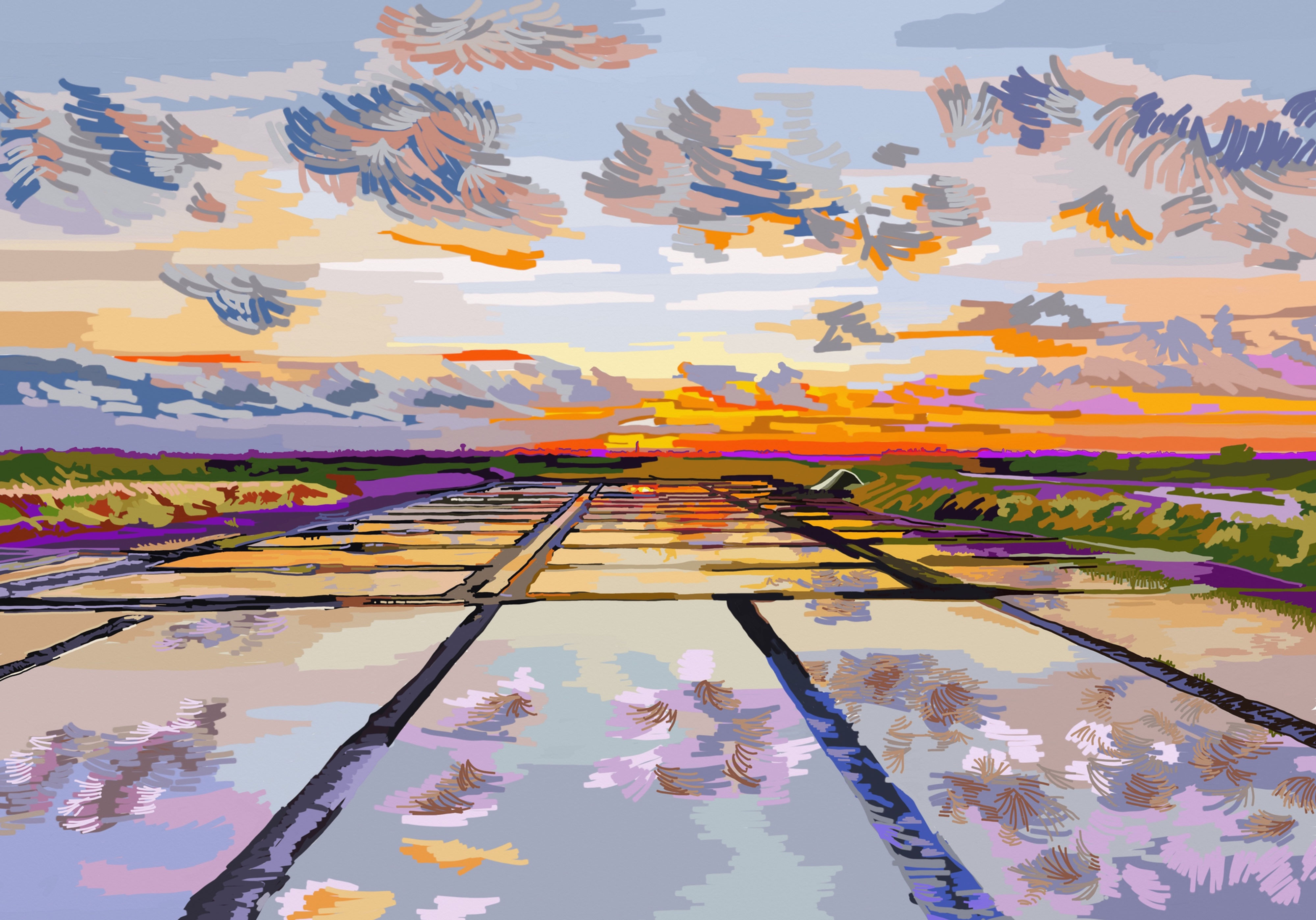 ヴァンデ-塩性湿地