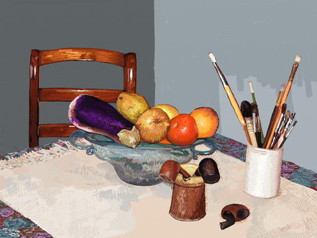 Intérieur d'artiste