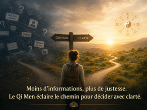 Qi Men Dun Jia prévisionnel : décider malgré l'excès d'informations