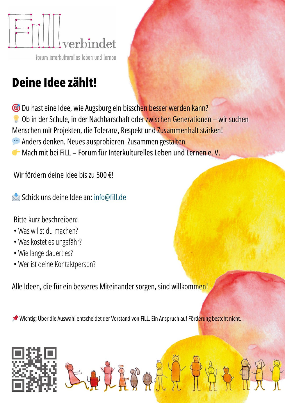 FiLL verbindet - Deine Idee zählt!