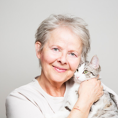 Cat Companions_Older Woman and Cat_web.j