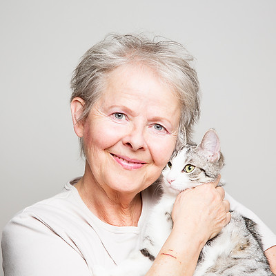 Cat Companions_Older Woman and Cat_web.j