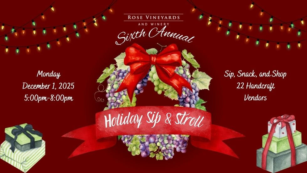 Sixth Annual Holiday Sip & Stroll