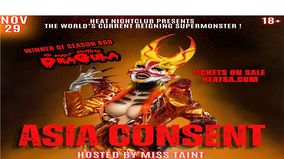 Heat Presents: Asia Consent - Hosted by Miss Taint
