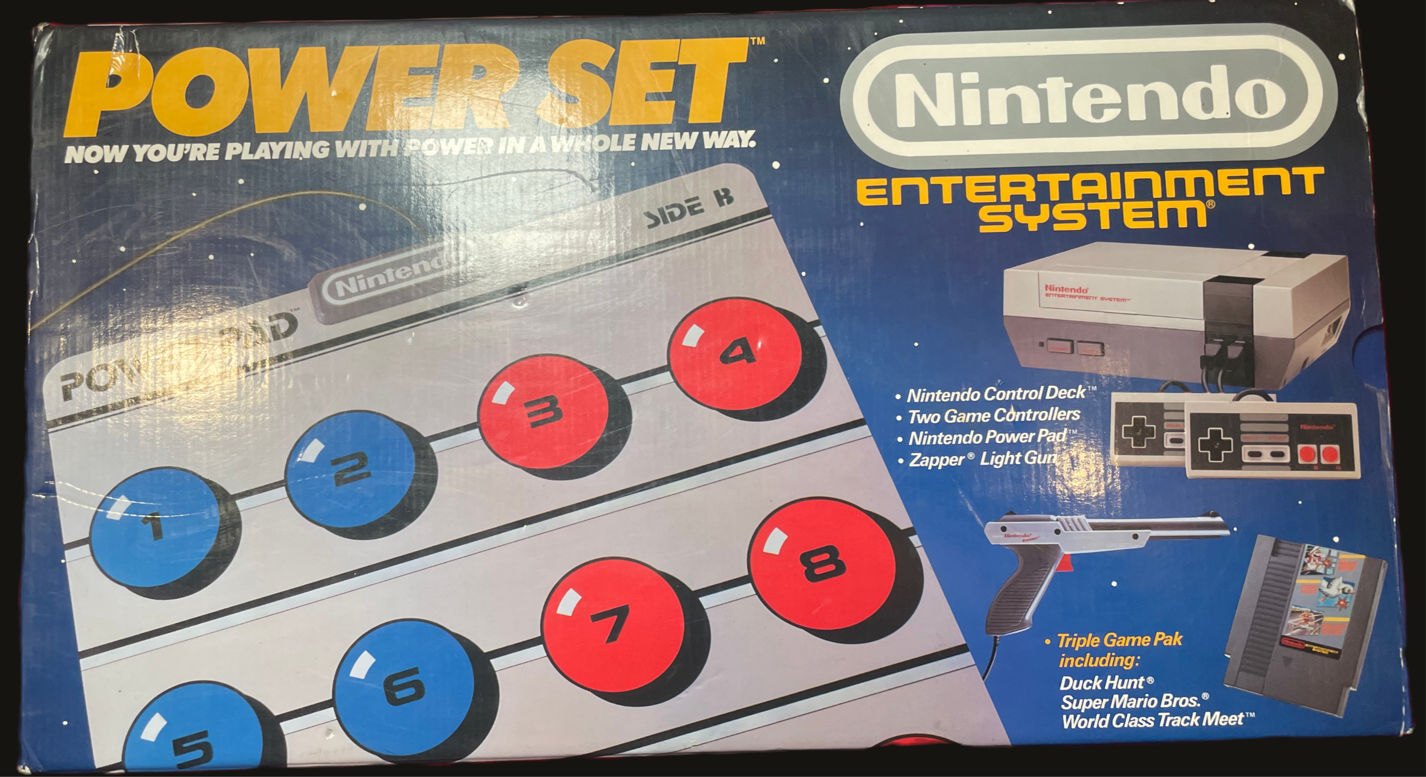 1985 Nintendo Power Set in Box! Tested and Working!