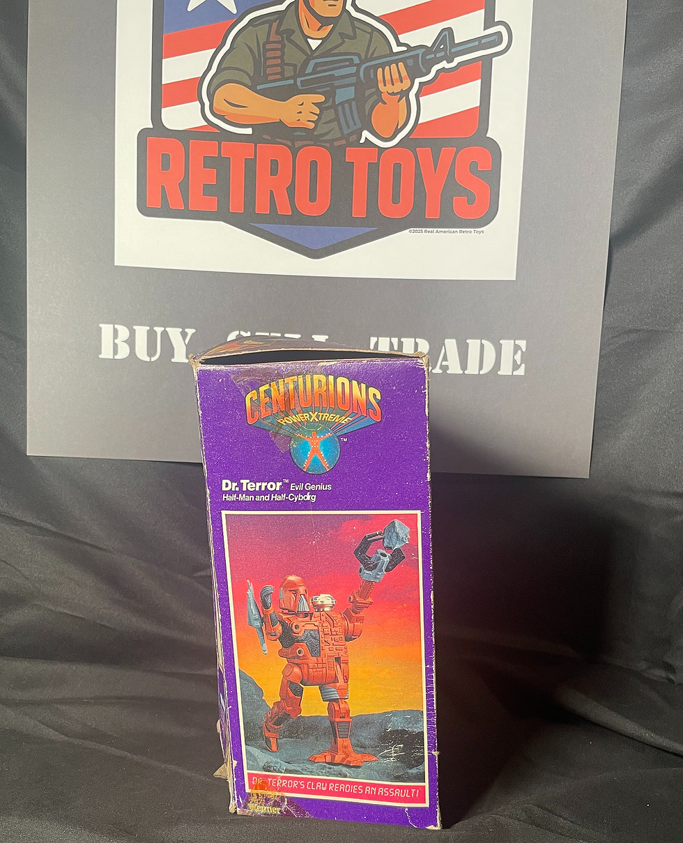 Thumbnail: Centurions 1986  Dr. Terror in box! Almost Complete